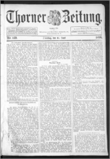 Thorner Zeitung 1896, Nr. 139