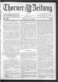 Thorner Zeitung 1896, Nr. 190