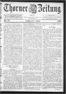 Thorner Zeitung 1896, Nr. 193