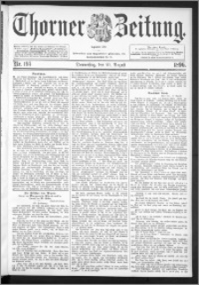 Thorner Zeitung 1896, Nr. 195