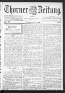 Thorner Zeitung 1896, Nr. 199