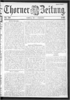 Thorner Zeitung 1896, Nr. 210 Zweites Blatt