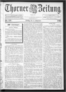 Thorner Zeitung 1896, Nr. 220