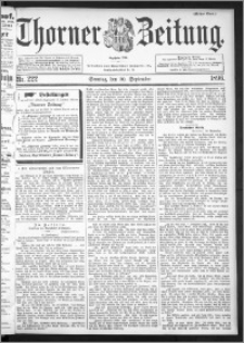 Thorner Zeitung 1896, Nr. 222 Erstes Blatt