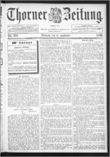 Thorner Zeitung 1896, Nr. 224