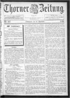 Thorner Zeitung 1896, Nr. 227