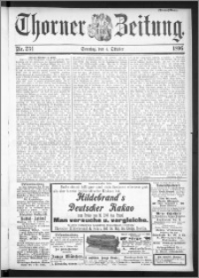 Thorner Zeitung 1896, Nr. 234 Drittes Blatt