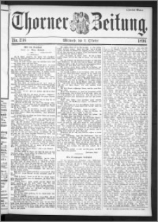 Thorner Zeitung 1896, Nr. 236 Zweites Blatt