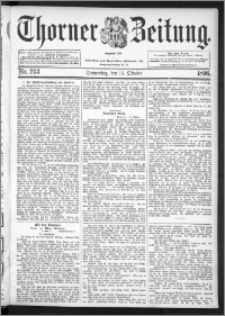 Thorner Zeitung 1896, Nr. 243