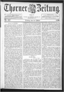 Thorner Zeitung 1896, Nr. 247