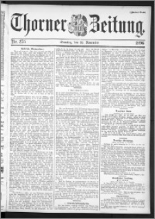 Thorner Zeitung 1896, Nr. 275 Zweites Blatt