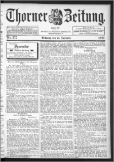 Thorner Zeitung 1896, Nr. 277