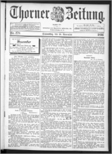 Thorner Zeitung 1896, Nr. 278