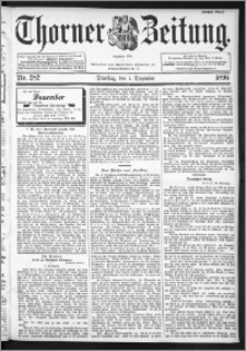 Thorner Zeitung 1896, Nr. 282 Erstes Blatt