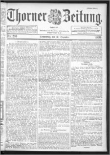 Thorner Zeitung 1896, Nr. 290 Erstes Blatt