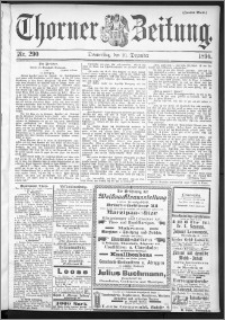 Thorner Zeitung 1896, Nr. 290 Zweites Blatt