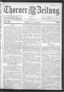 Thorner Zeitung 1896, Nr. 294 Erstes Blatt