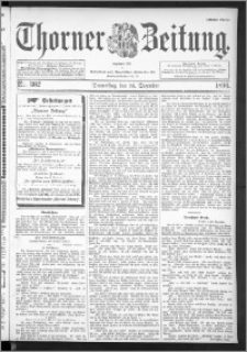 Thorner Zeitung 1896, Nr. 302 Erstes Blatt