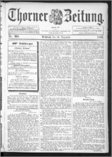 Thorner Zeitung 1896, Nr. 305