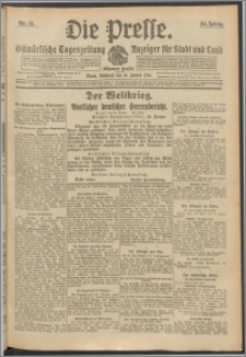 Die Presse 1916, Jg. 34, Nr. 15 Zweites Blatt, Drittes Blatt