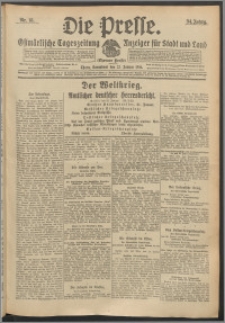 Die Presse 1916, Jg. 34, Nr. 18 Zweites Blatt