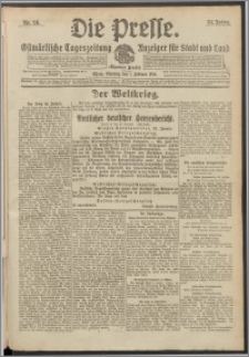 Die Presse 1916, Jg. 34, Nr. 26 Zweites Blatt, Drittes Blatt