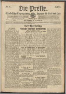 Die Presse 1916, Jg. 34, Nr. 46 Zweites Blatt