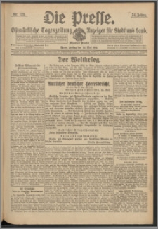 Die Presse 1916, Jg. 34, Nr. 123 Zweites Blatt