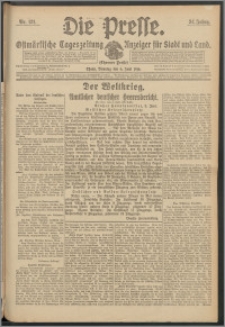 Die Presse 1916, Jg. 34, Nr. 131 Zweites Blatt