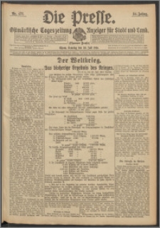 Die Presse 1916, Jg. 34, Nr. 177 Zweites Blatt