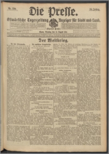 Die Presse 1916, Jg. 34, Nr. 190 Zweites Blatt