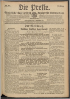 Die Presse 1916, Jg. 34, Nr. 217 Zweites Blatt