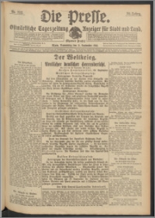 Die Presse 1916, Jg. 34, Nr. 222 Zweites Blatt