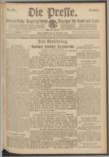 Die Presse 1916, Jg. 34, Nr. 223 Zweites Blatt