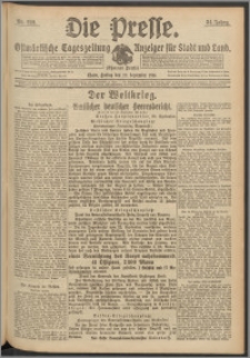 Die Presse 1916, Jg. 34, Nr. 229 Zweites Blatt