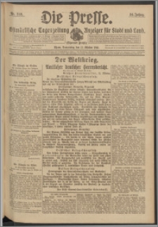 Die Presse 1916, Jg. 34, Nr. 240 Zweites Blatt