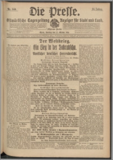 Die Presse 1916, Jg. 34, Nr. 249 Zweites Blatt