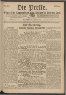 Die Presse 1916, Jg. 34, Nr. 257 Zweites Blatt