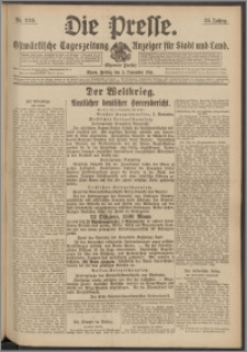 Die Presse 1916, Jg. 34, Nr. 259 Zweites Blatt