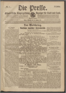 Die Presse 1917, Jg. 35, Nr. 7 Zweites Blatt, Drittes Blatt