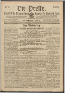 Die Presse 1917, Jg. 35, Nr. 20 Zweites Blatt