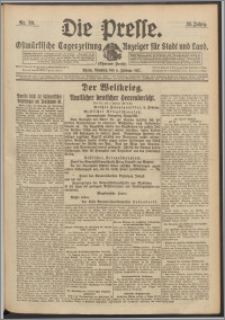 Die Presse 1917, Jg. 35, Nr. 30 Zweites Blatt