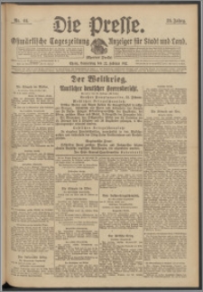 Die Presse 1917, Jg. 35, Nr. 44 Zweites Blatt