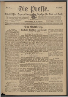 Die Presse 1917, Jg. 35, Nr. 70 Zweites Blatt