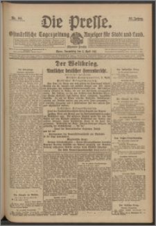 Die Presse 1917, Jg. 35, Nr. 80 Zweites Blatt