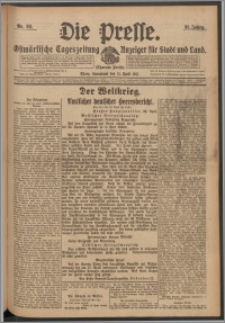 Die Presse 1917, Jg. 35, Nr. 92 Zweites Blatt