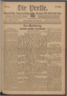 Die Presse 1917, Jg. 35, Nr. 96 Zweites Blatt