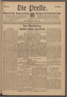 Die Presse 1917, Jg. 35, Nr. 113 Zweites Blatt