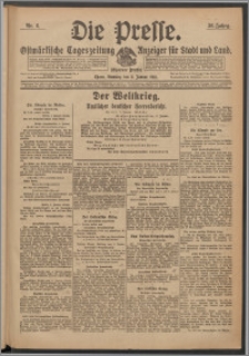 Die Presse 1918, Jg. 36, Nr. 6 Zweites Blatt