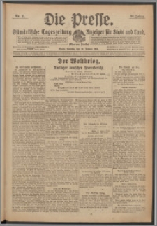 Die Presse 1918, Jg. 36, Nr. 11 Zweites Blatt